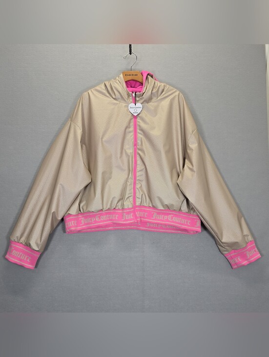 Juicy Couture Jackets & Blazers - Women's Juicy Couture Reversible Bomber Jacket in Retro Pink 3X Gold/Pink